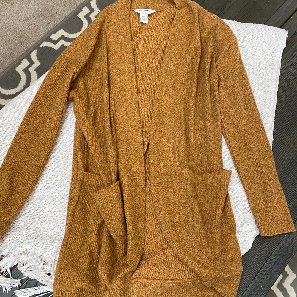 Cardigan Mustard Color with pockets